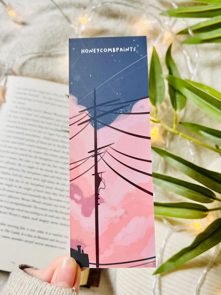 Sunset silhouette Bookmark product image (1)