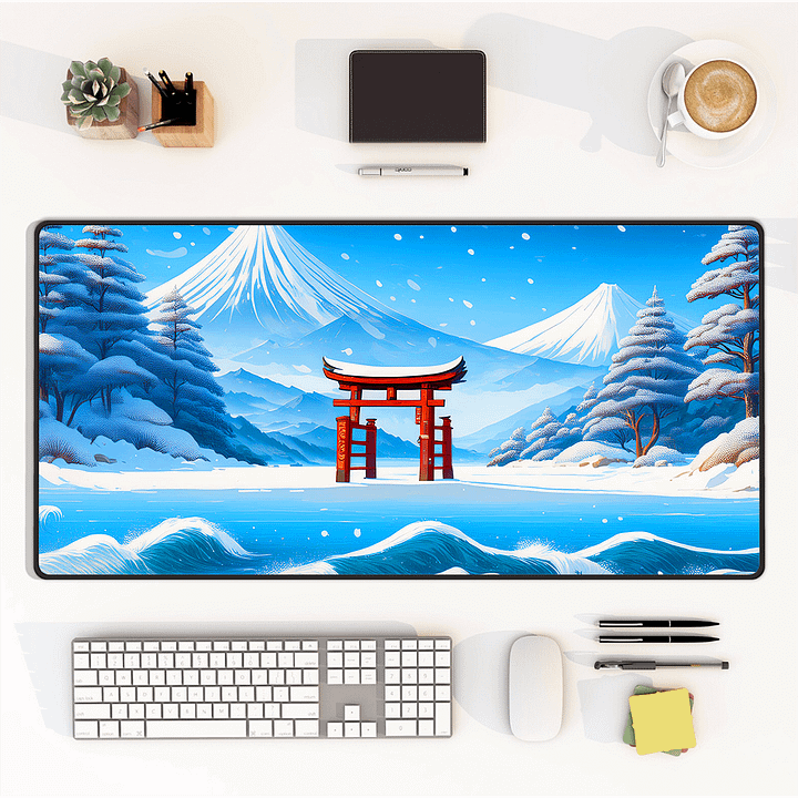 Frosted Gate Large Desk Mat (15.5 x 31.5) product image (1)