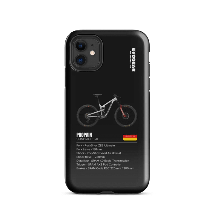 Black Spindrift 5 AL iPhone Case product image (2)