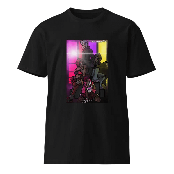 Obsidian Blaze Villain Fashion T-Shirt product image (1)