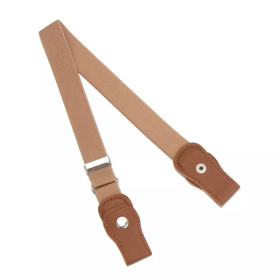 and Girls Jeans Pants Buckle-Free Belt Waist Belt Kids belts Stretch Canvas product image (4)