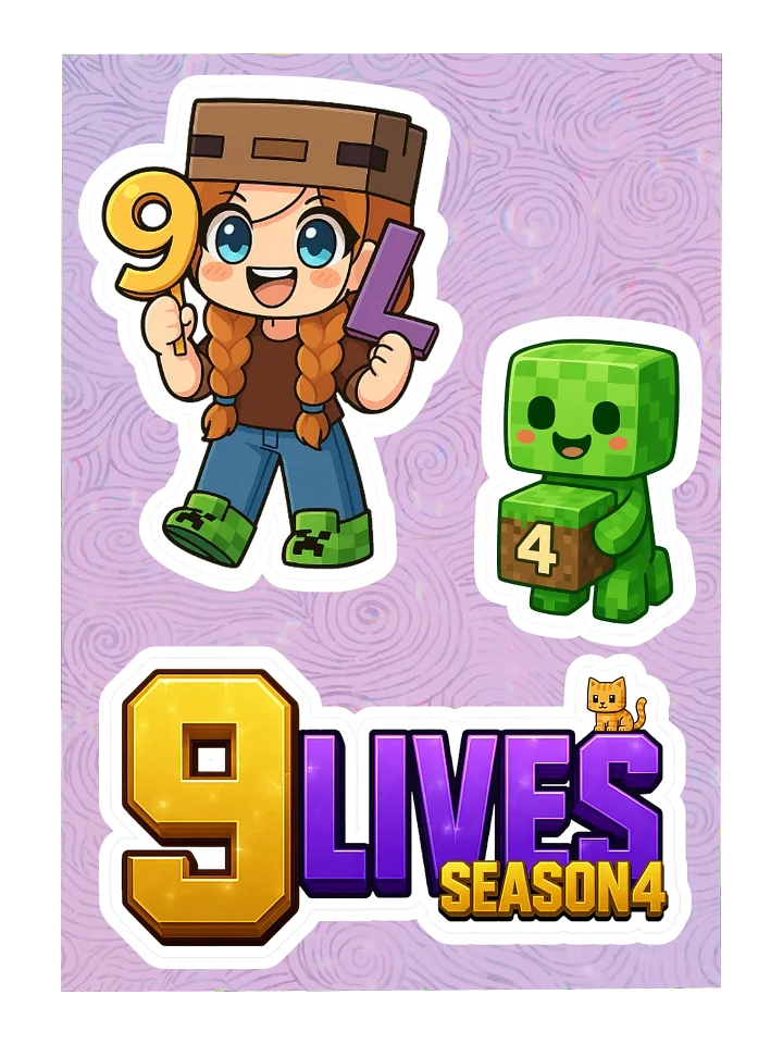 9LS4 Noesshie Sticker Sheet product image (1)