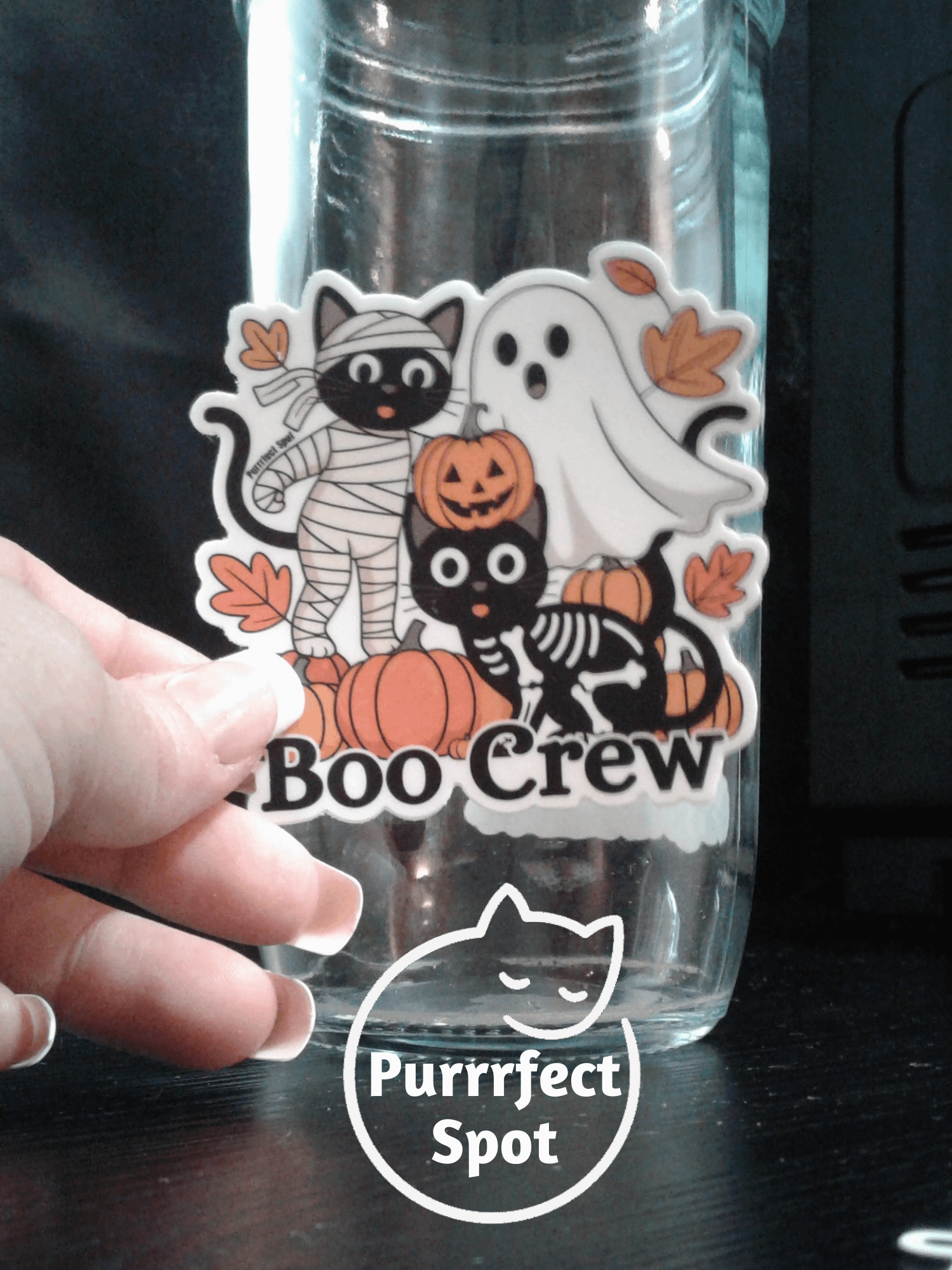 Boo Crew Cat Sticker 🎃🐾👻 product image (3)