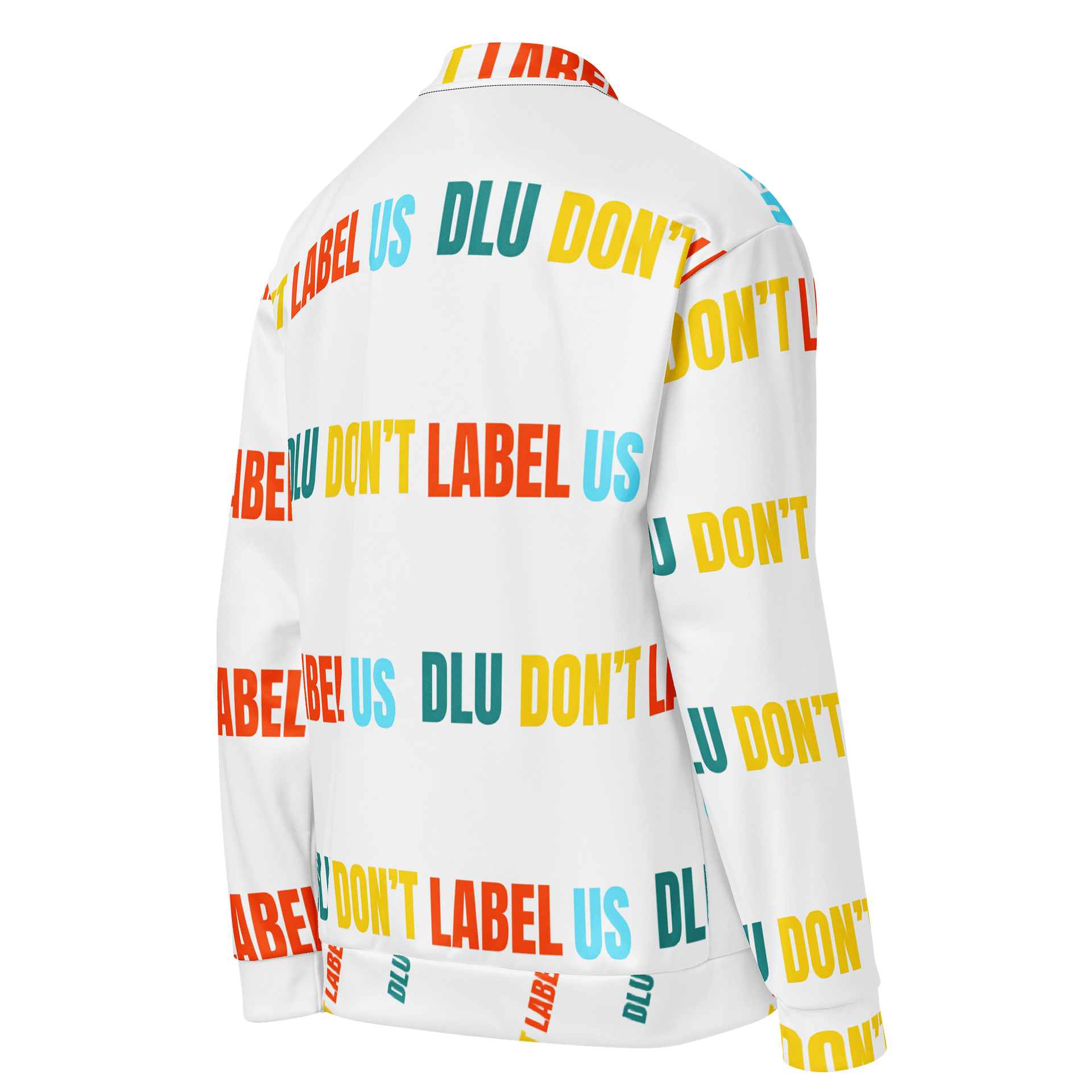 DLU DON’T LABEL US® Rebel Statement All-Over Print Bomber Jacket product image (4)
