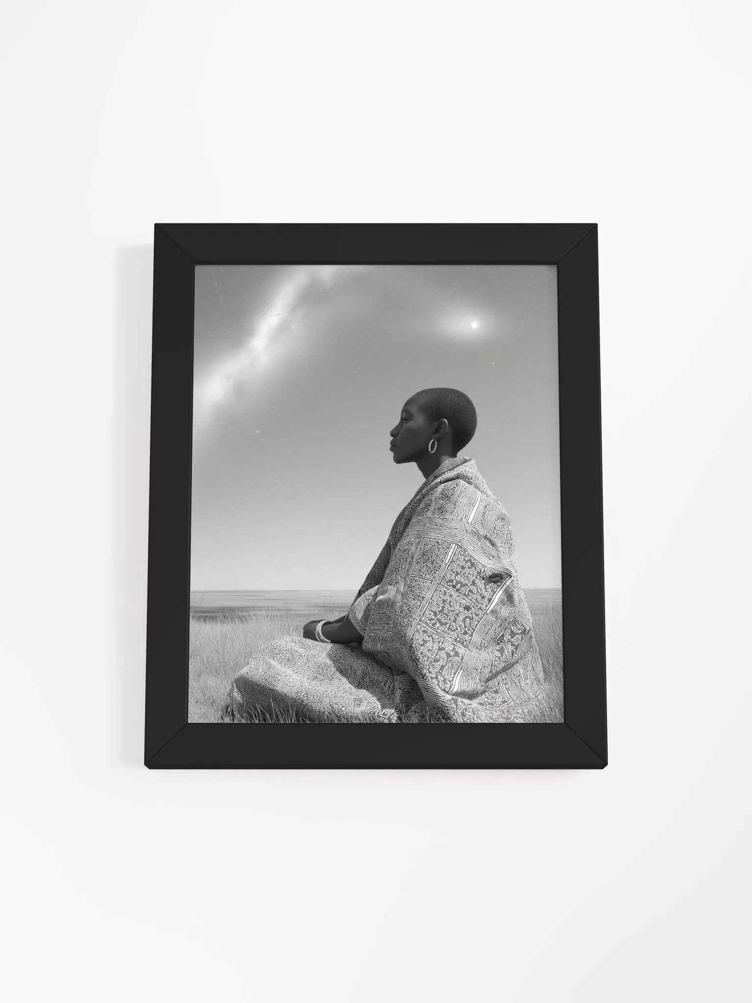 Celestial Weave | Framed High-Quality Matte Poster product image (1)