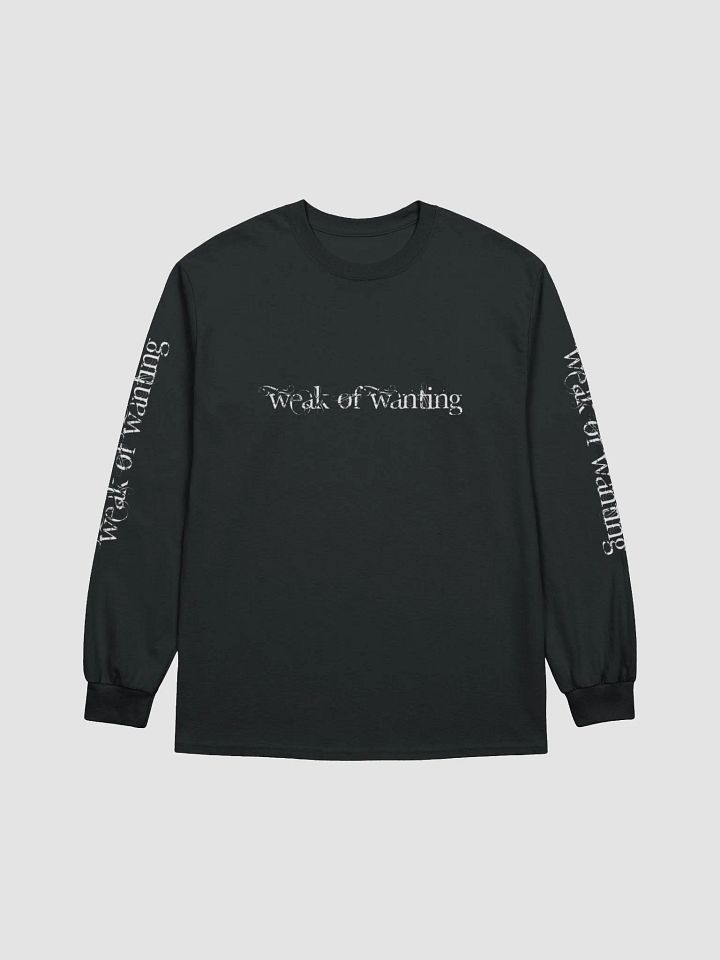 Weak Of Wanting 'Chaotic Angel' Long Sleeve T-Shirt (Front, Back & Sleeve Print) product image (2)