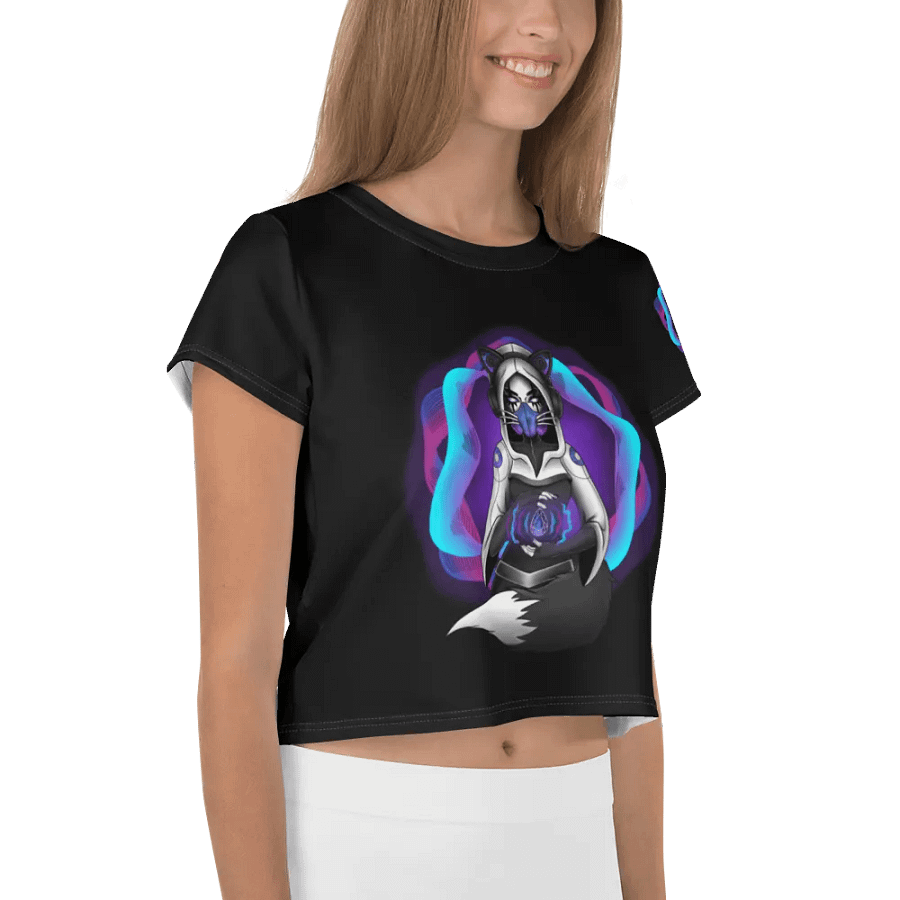 Galactic Waves Cropped T-Shirt product image (4)