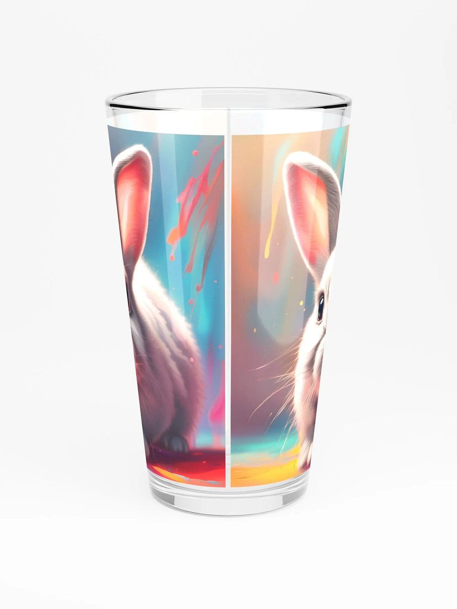 Cute Bunny Pint Glass product image (3)