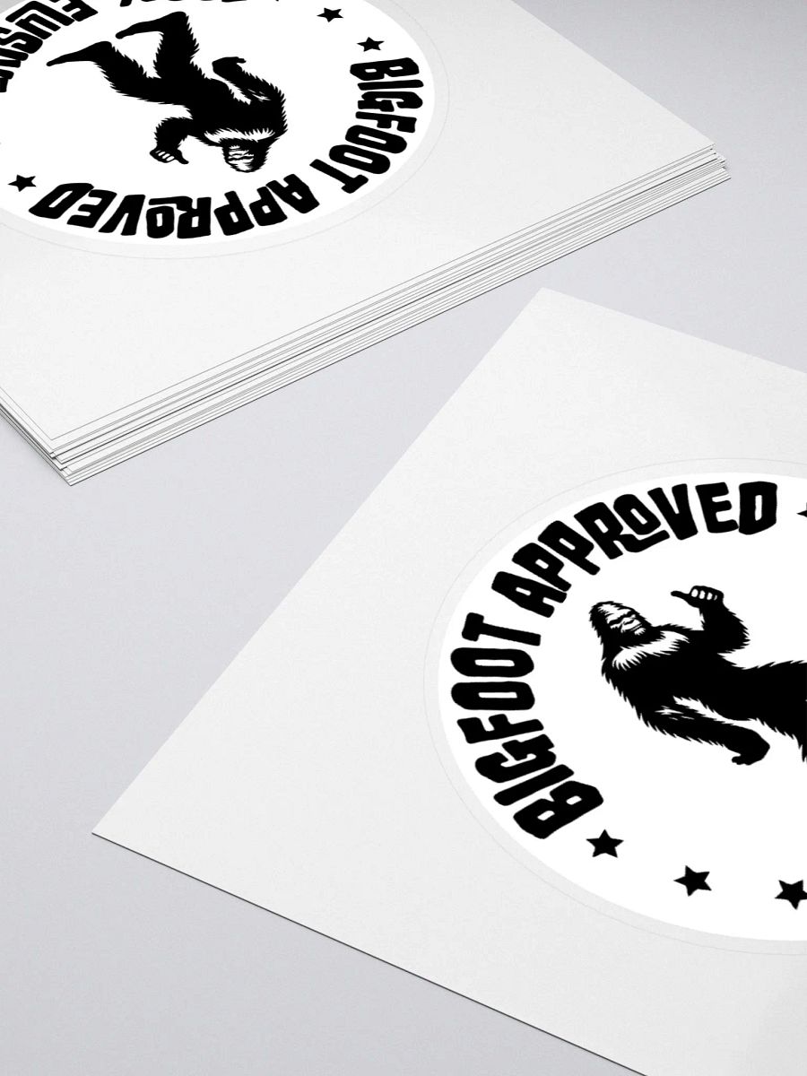 Bigfoot Approved Retro Sticker product image (12)