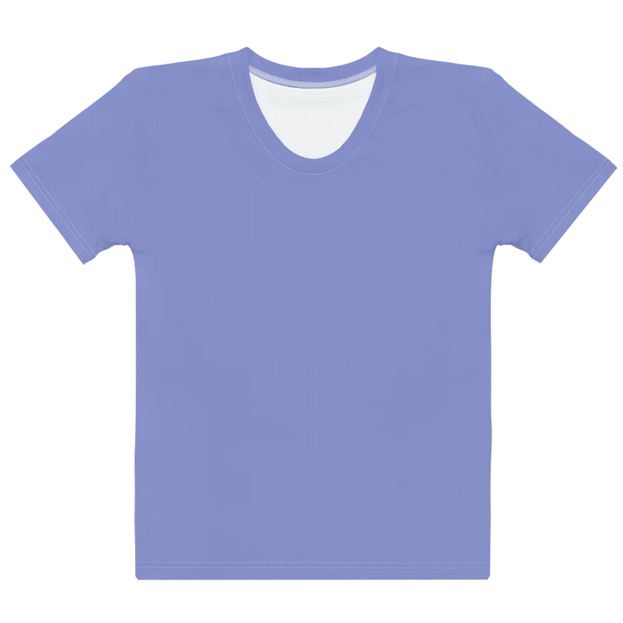 Plain Light Purple True Summer Women's Crewneck Polyester Heavyweight Premium T-Shirt by Treasure Pie product image (10)