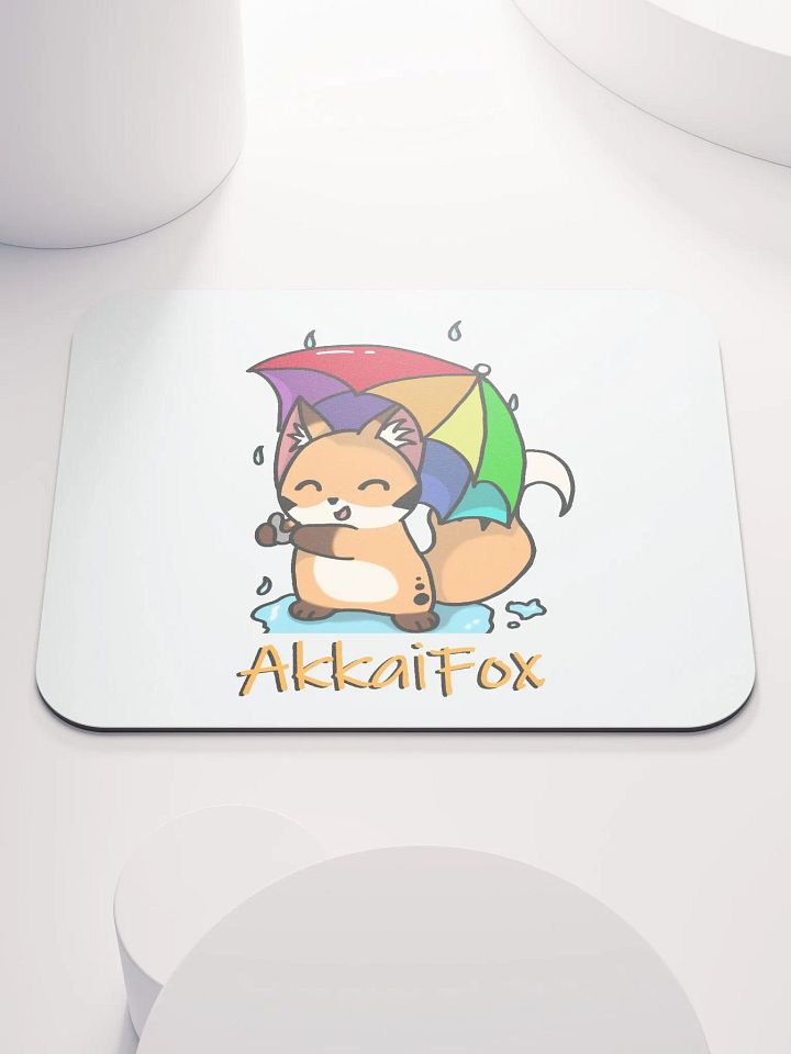 Spring Rain Mouse Pad product image (1)