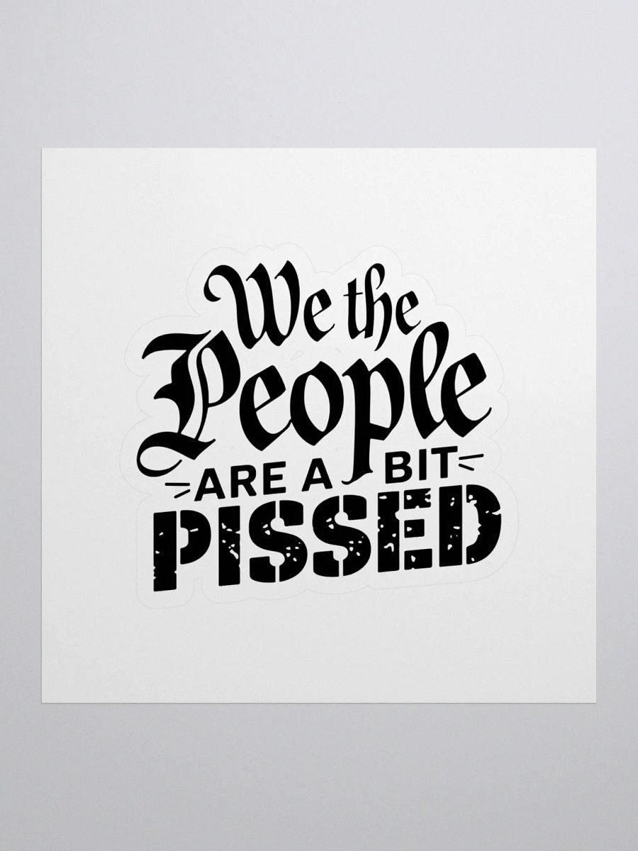 We the People - Kiss Cut Stickers product image (1)