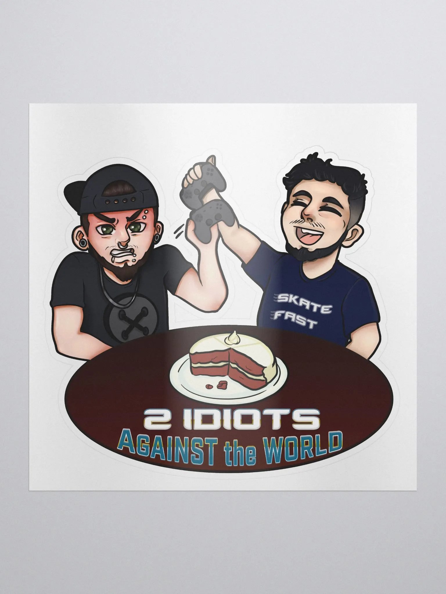 2 Idiots Sticker product image (1)