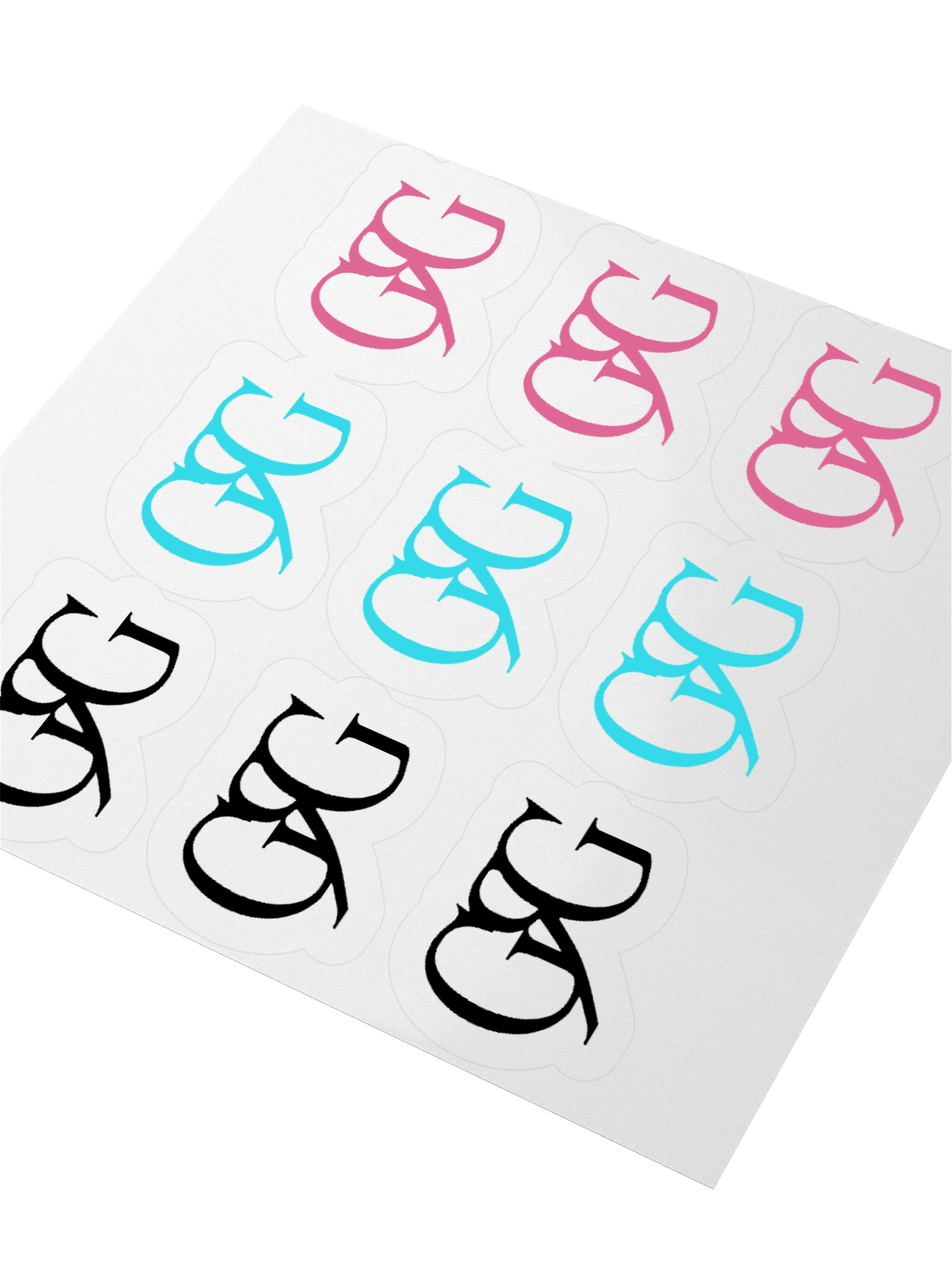 GRG Lettering Kiss Cut Stickers product image (9)