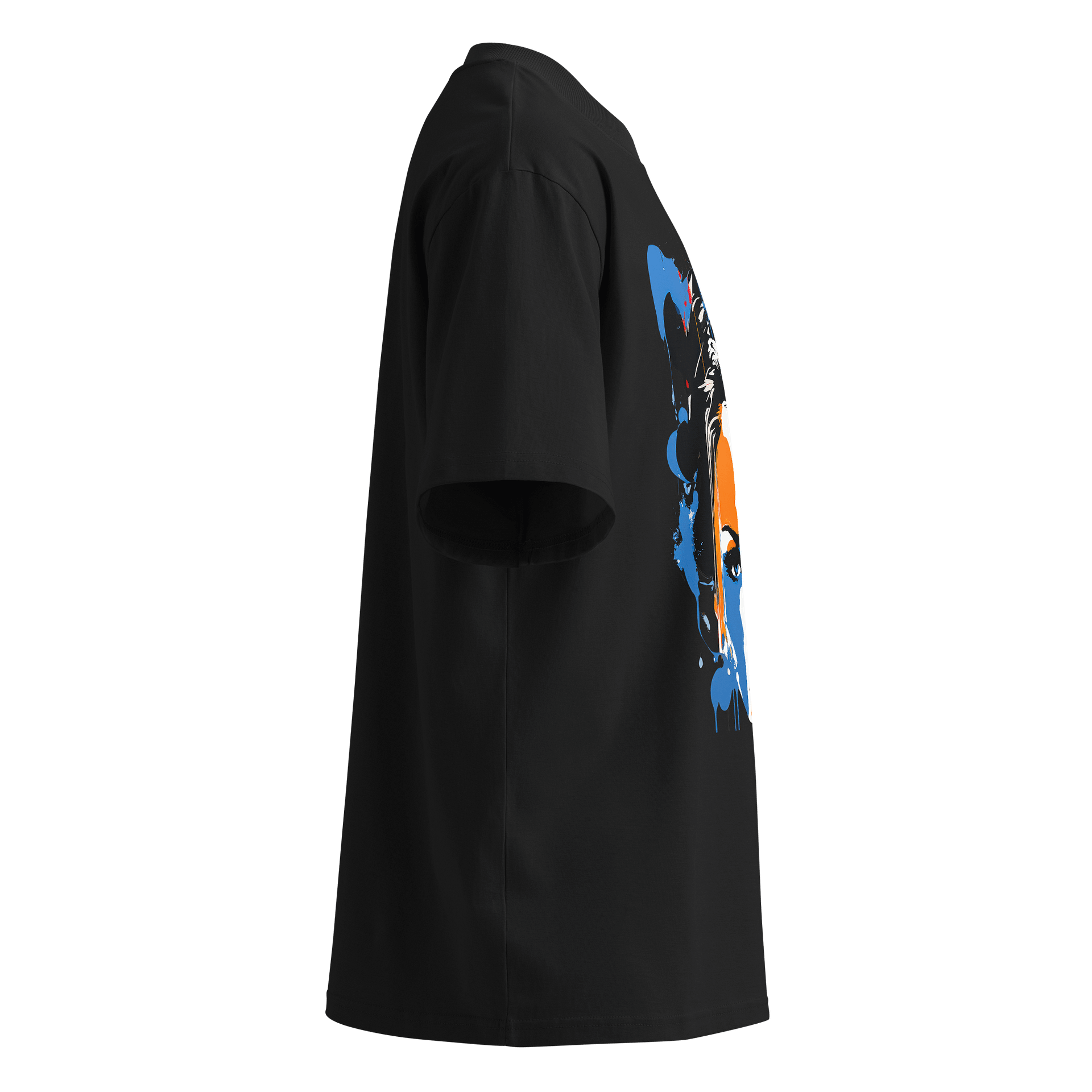 Abstract Girl - Stanley/Stella Unisex Organic Oversized T-Shirt SATU020 product image (10)