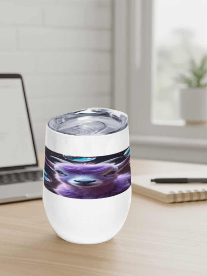 Bubble Goat Wine Tumbler product image (1)