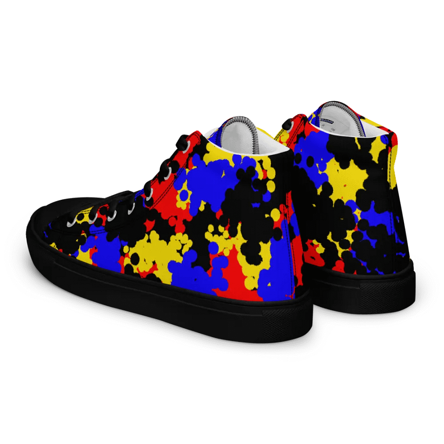 Primary splash High Top Canvas Shoes (womens) product image (9)
