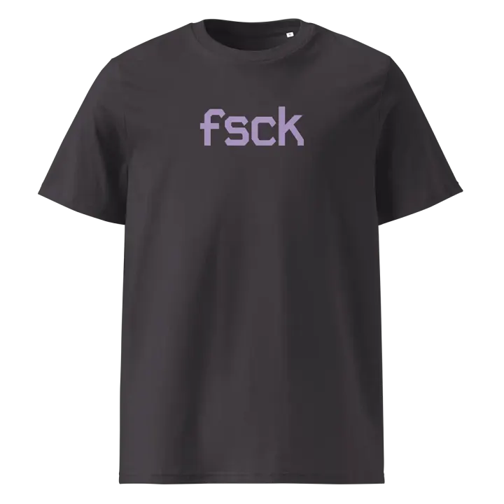 For fsck's sake (Dracula) - Organic Cotton Tee product image (1)
