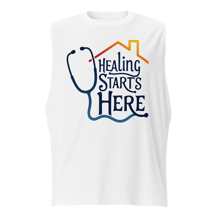 Healing Starts Here Muscle Tank product image (1)