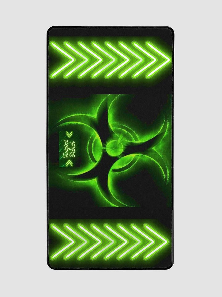 Neon Biohazard Desk Mat product image (2)