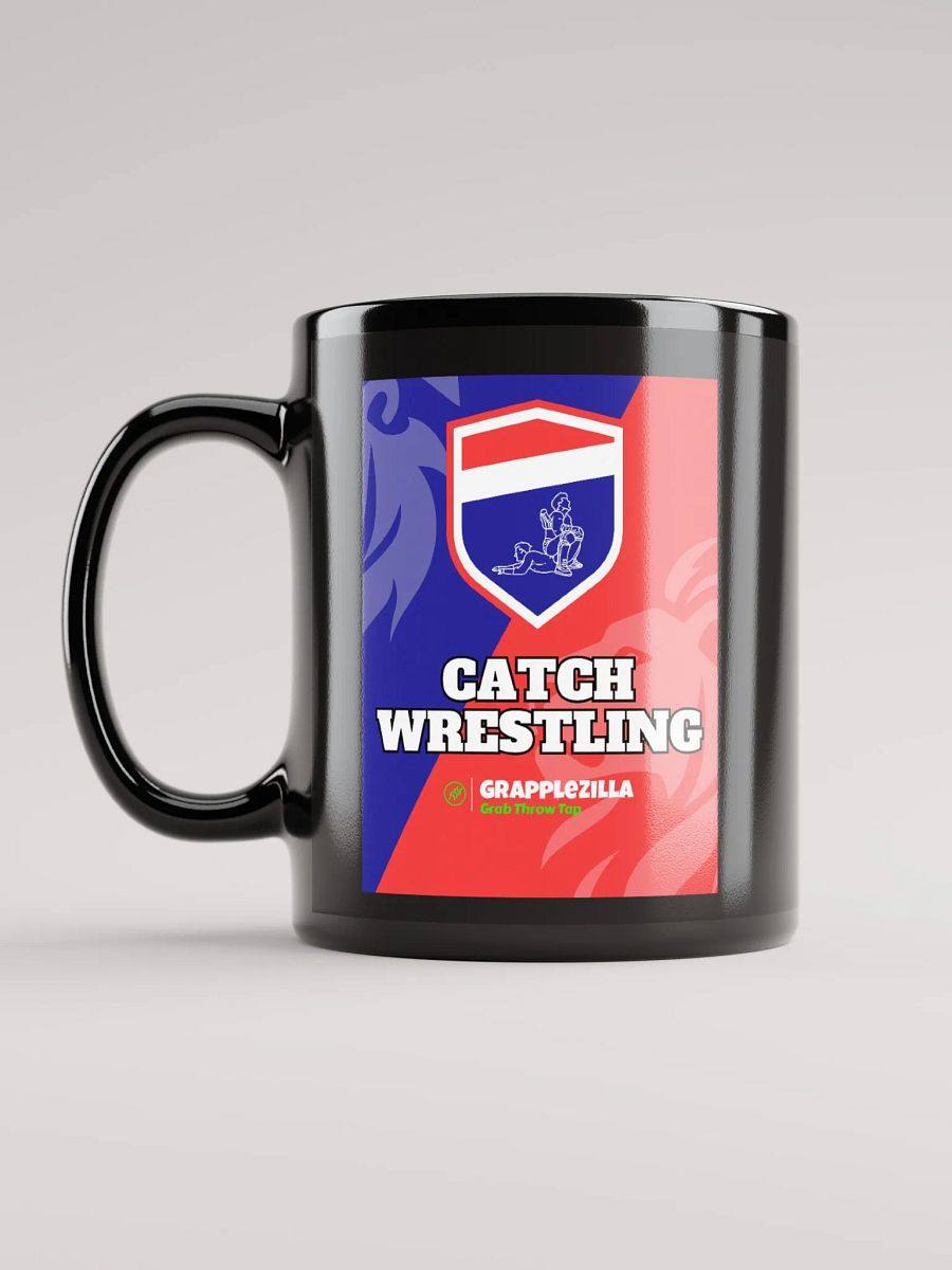 The CATCH WRESTLING Mug (Black) product image (1)