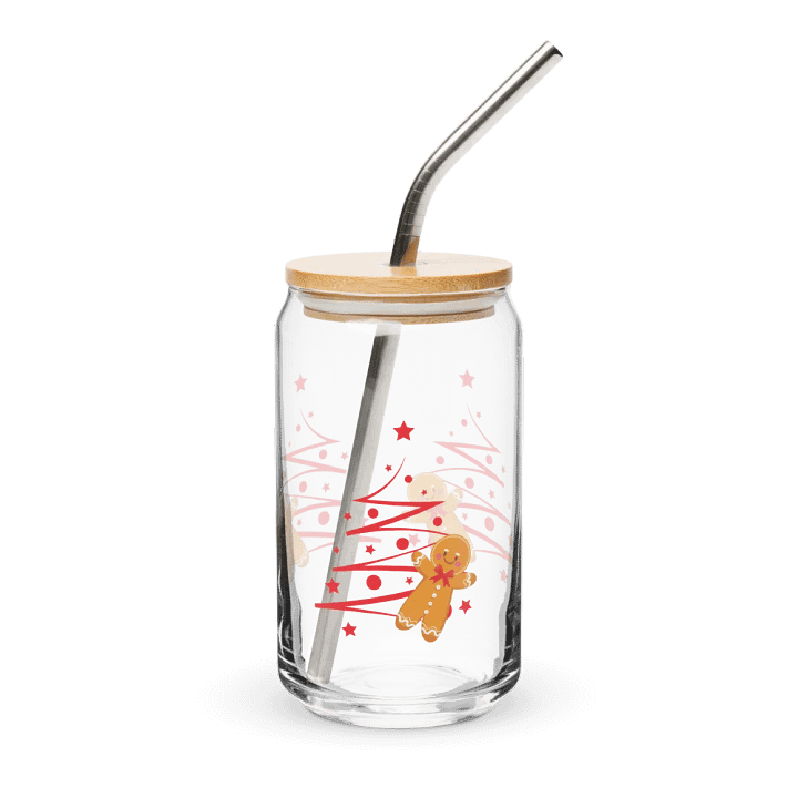 Gingerbread Christmas Glass product image (1)