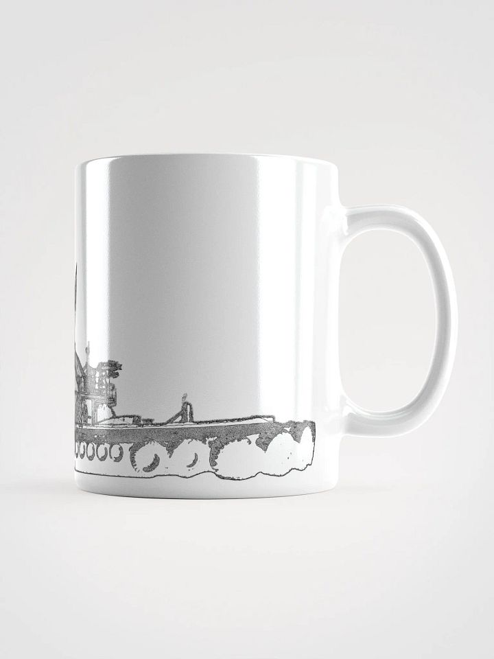 FOSS Tugboat Sketch Glossy Mug 11oz product image (1)