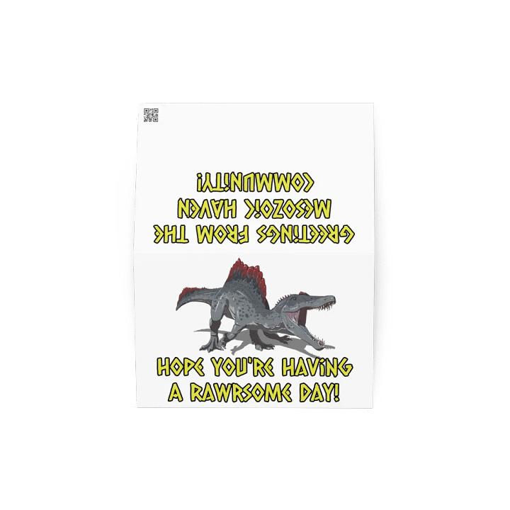 RAWR-SOME Day Greeting Card product image (4)