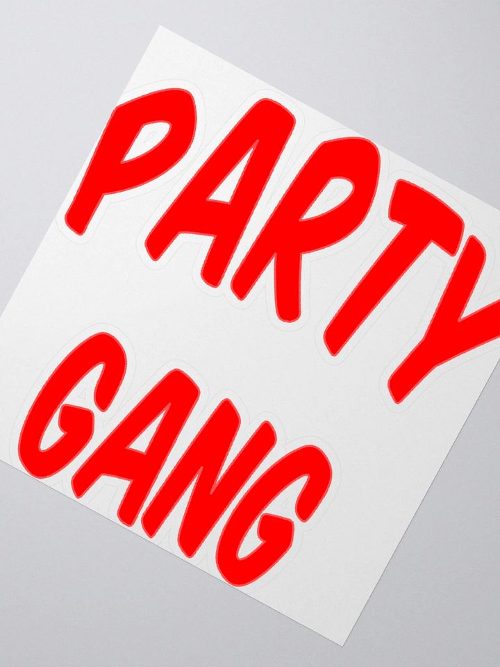PARTYGANG STICKERS product image (2)