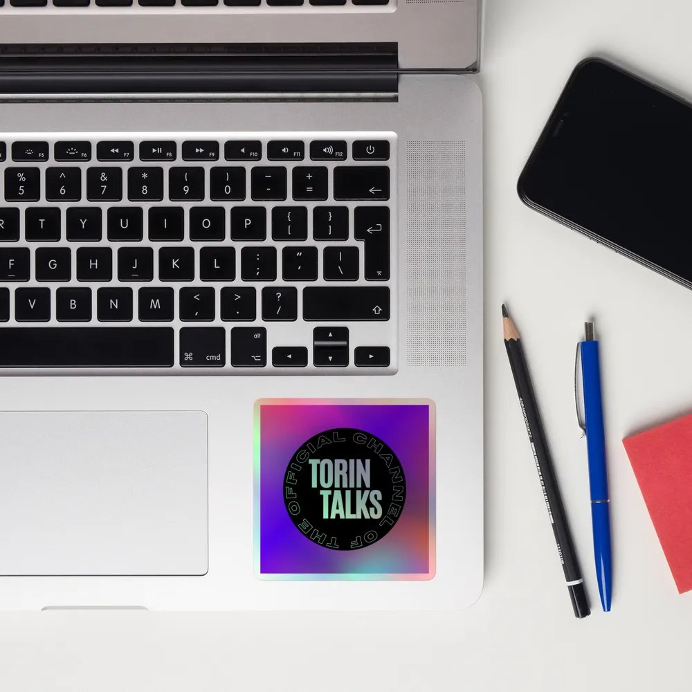 Torin Talks Holographic Sticker Set product image (12)