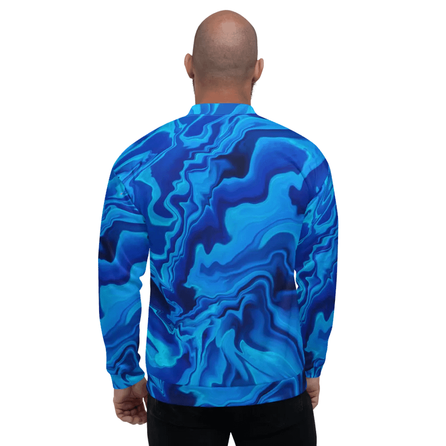 Oceanic currents Bomber jacket product image (4)