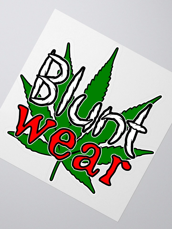 Blunt Wear Sticker (3