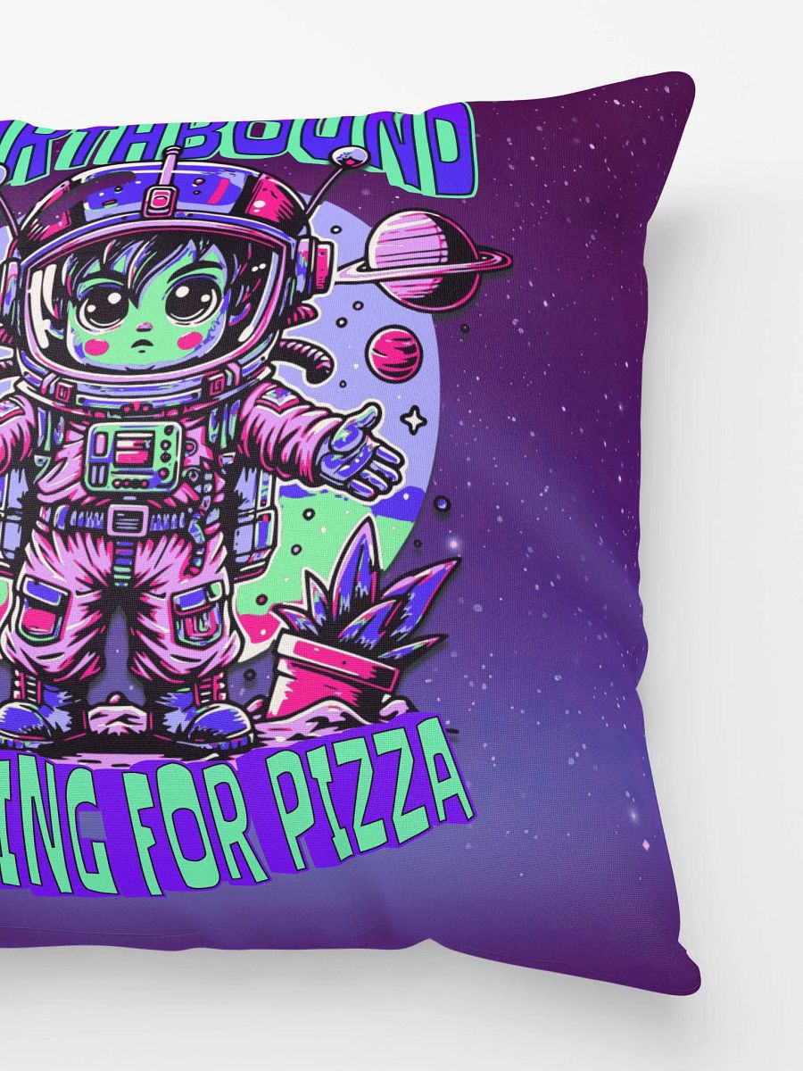 Cosmic Pizza Quest Pillow product image (4)