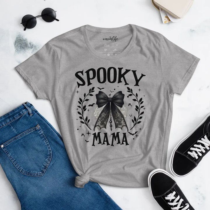 'Spooky Mama' Women's T-Shirt product image (2)
