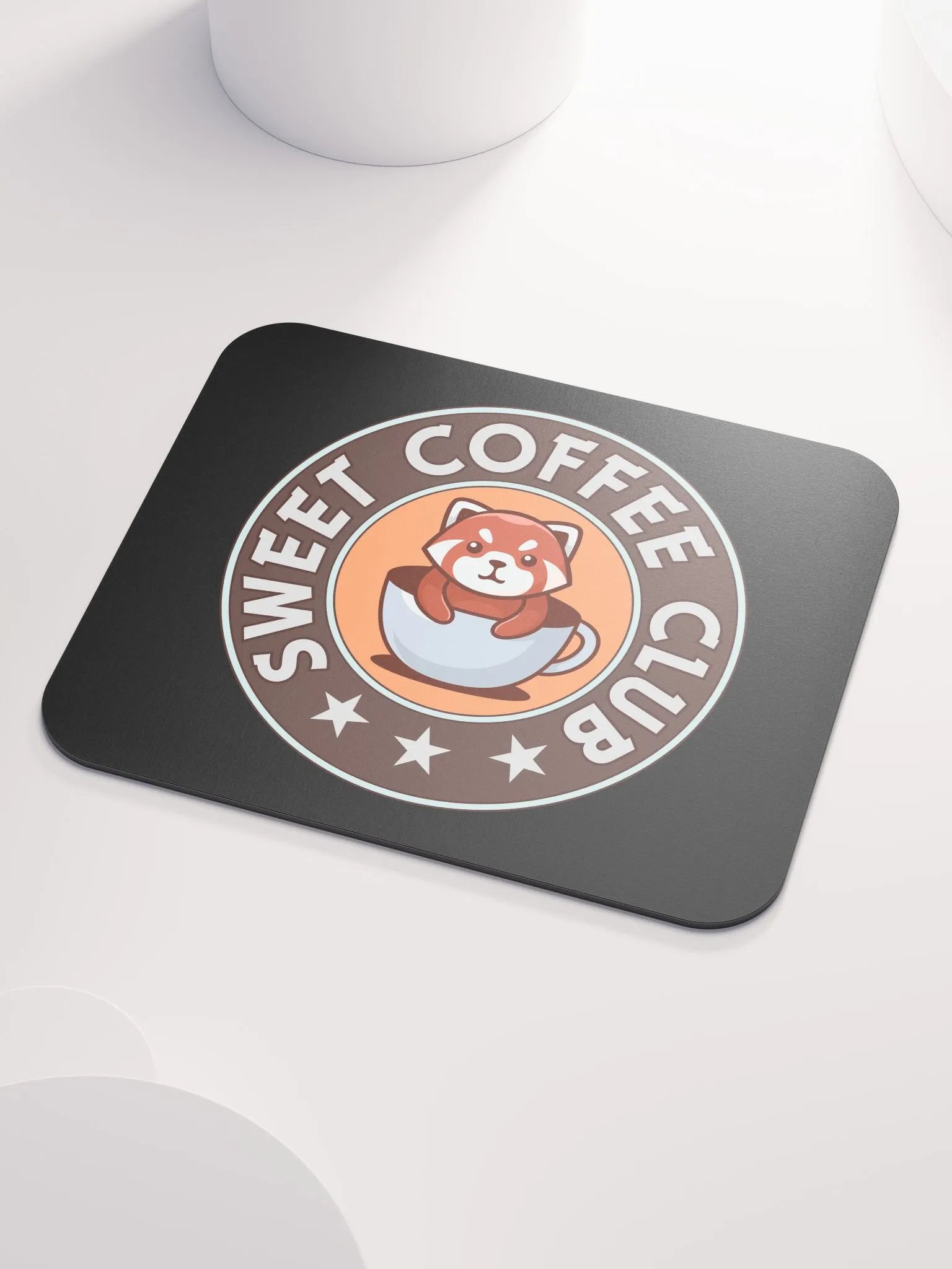 SWEET COFFEE CLUB Red Panda Mouse Pad product image (3)