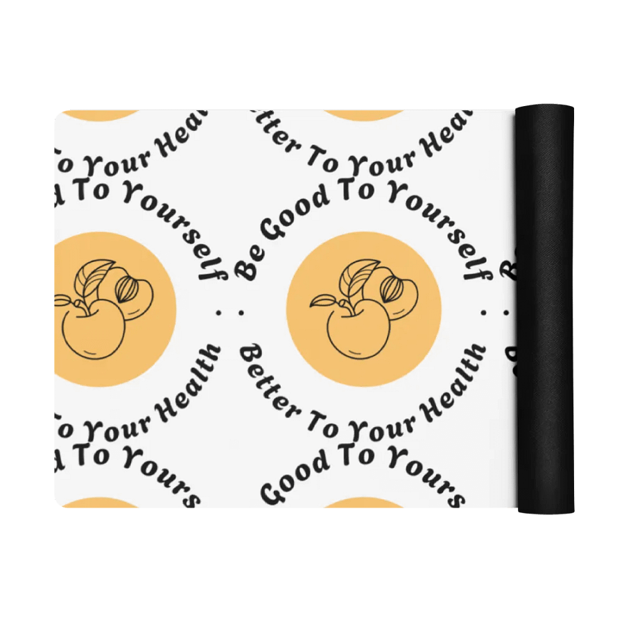 Be Good To Yourself and Better To Your Health Yoga Mat product image (3)