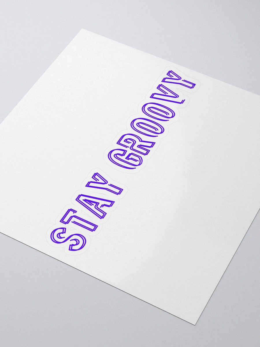 Stay Groovy Stickers product image (3)