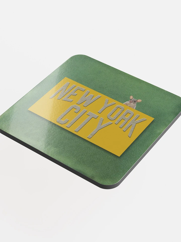 New York City Beverage Coaster w/Rat product image (1)