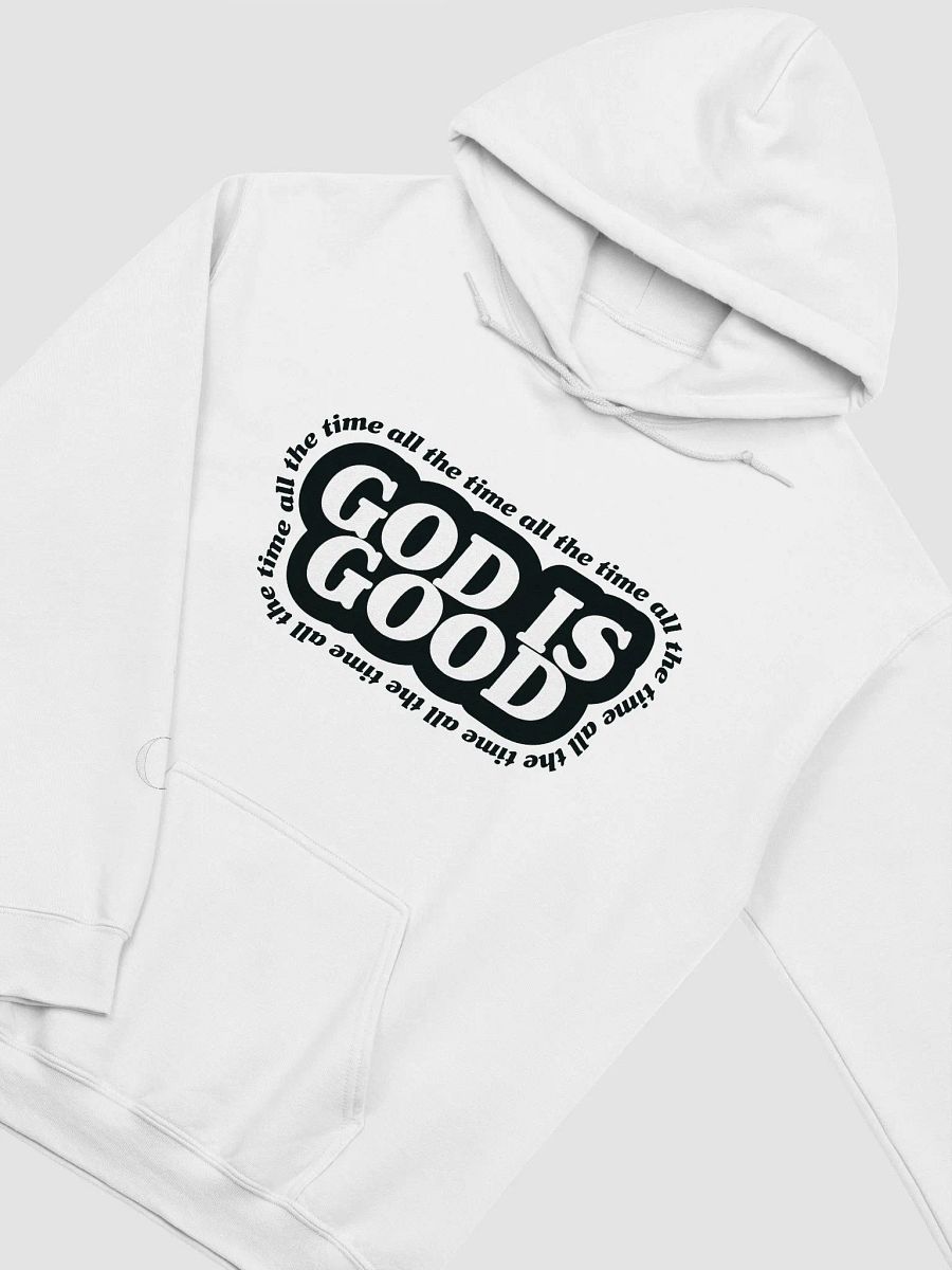 WHITE Good is Good Hoodie product image (2)