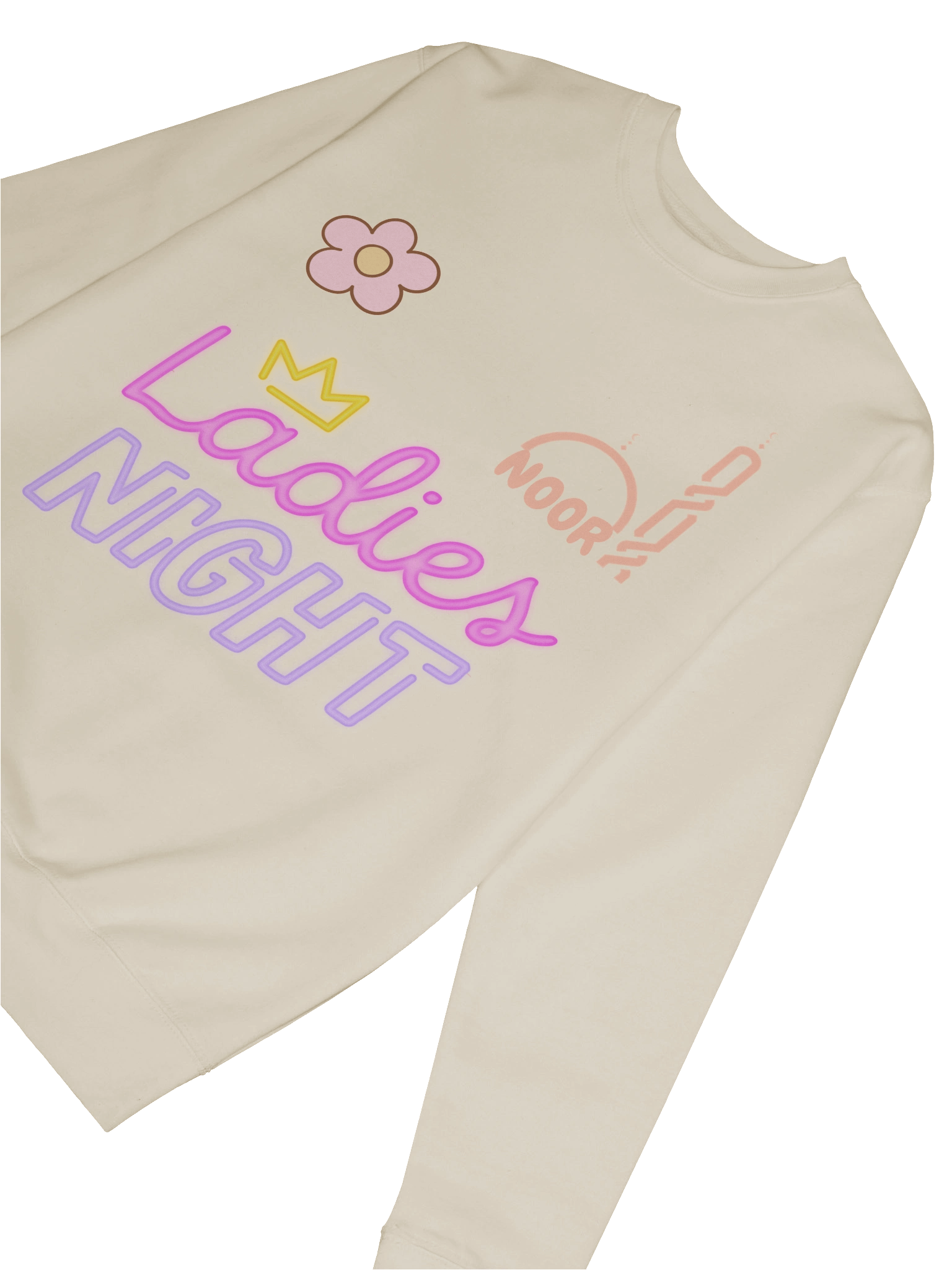 Ladies Night Noor Cotton Crew Sweatshirt product image (26)