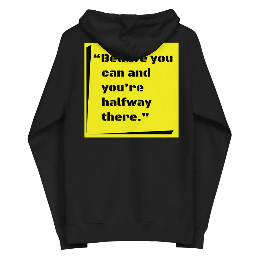 BLACK Independent Trading Co. Fleece Zip Up Hoodie product image (7)