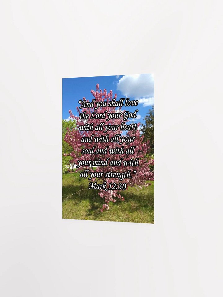 Love the Lord Your God - Print product image (3)