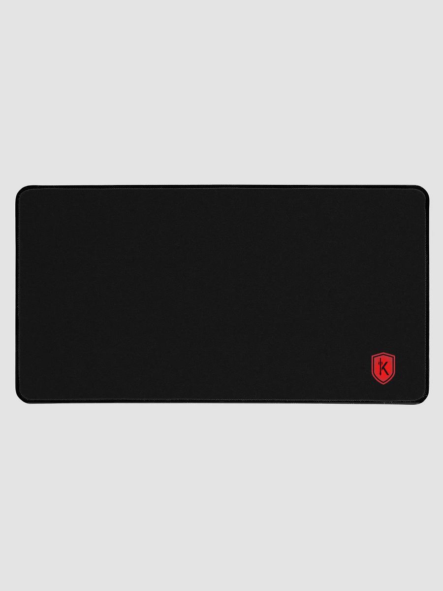 Minimal Black K-Shield Desk Mat product image (1)