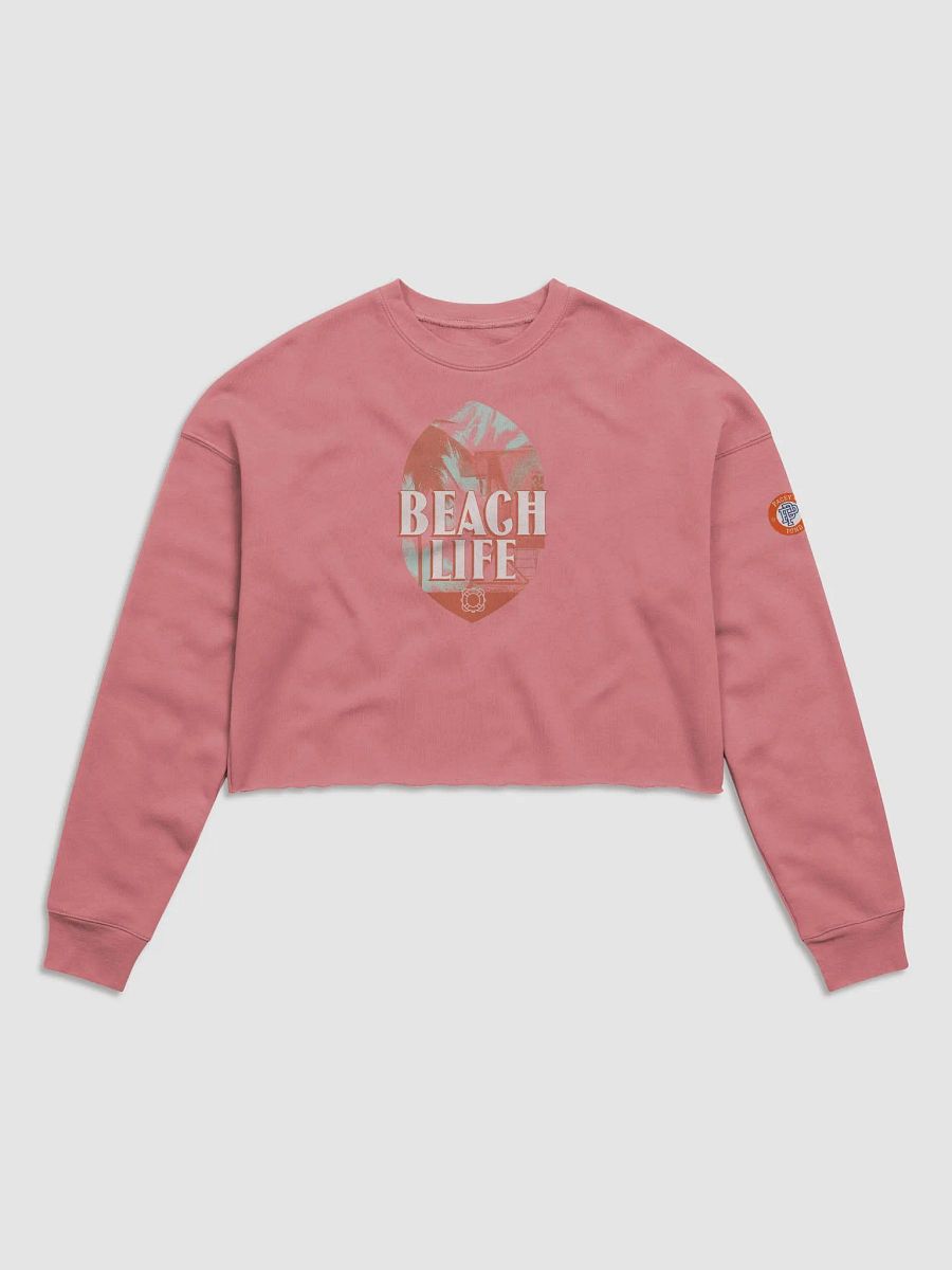 Beach Life Women's Cropped Sweater product image (1)