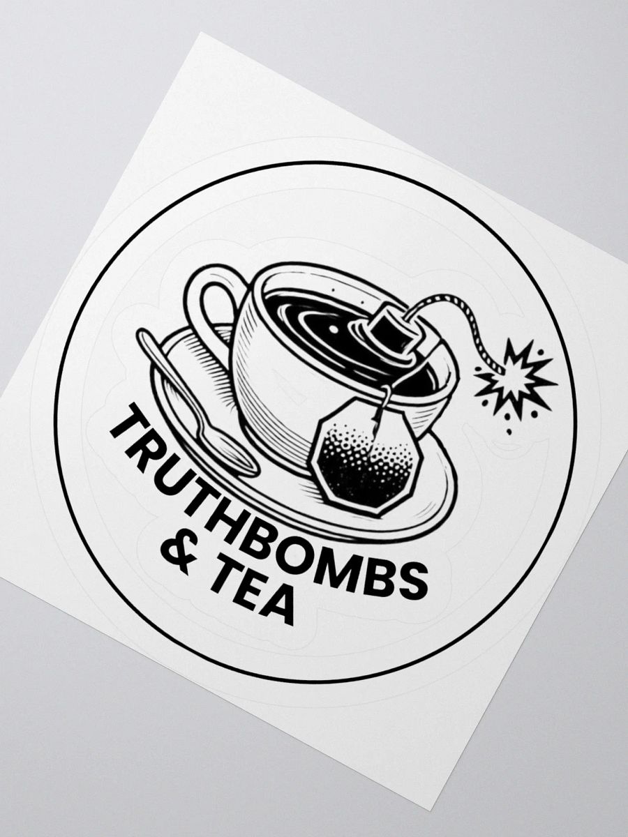 Truthbombs & Tea Official Logo Sticker product image (5)