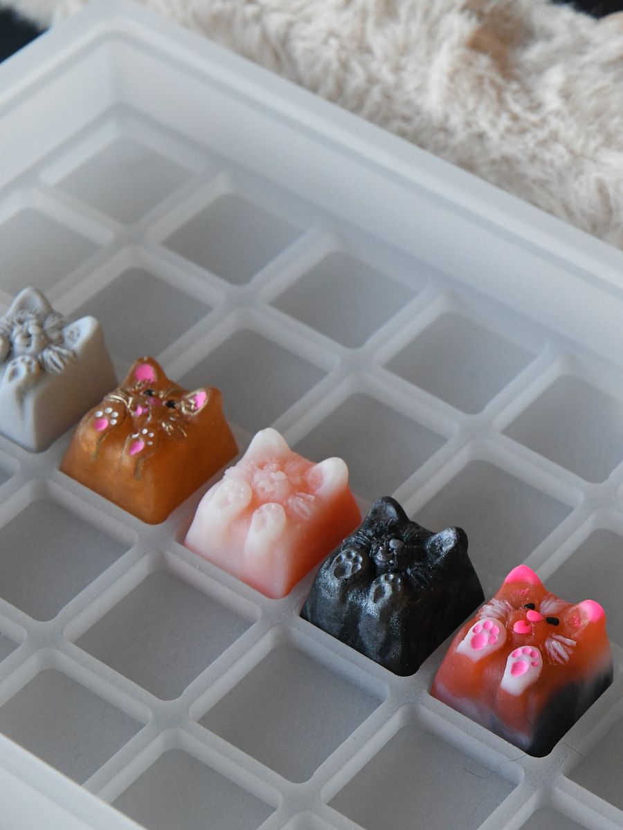 Blep Cat Keycaps product image (3)