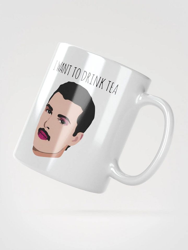 Eccentric Faces White Glossy Mug product image (4)