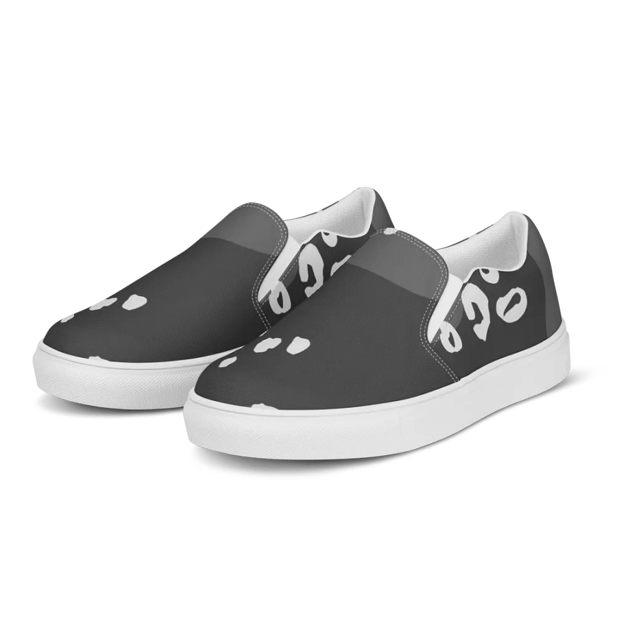 Grey Leopard Dream Women's Slip-On Shoes product image (4)