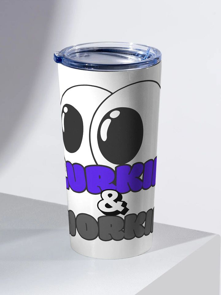 Lurkin' & Workin' 2 Stainless Steel Tumbler product image (2)