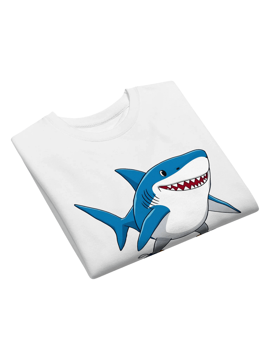 Cartoon Shark in shoes Pullover product image (13)